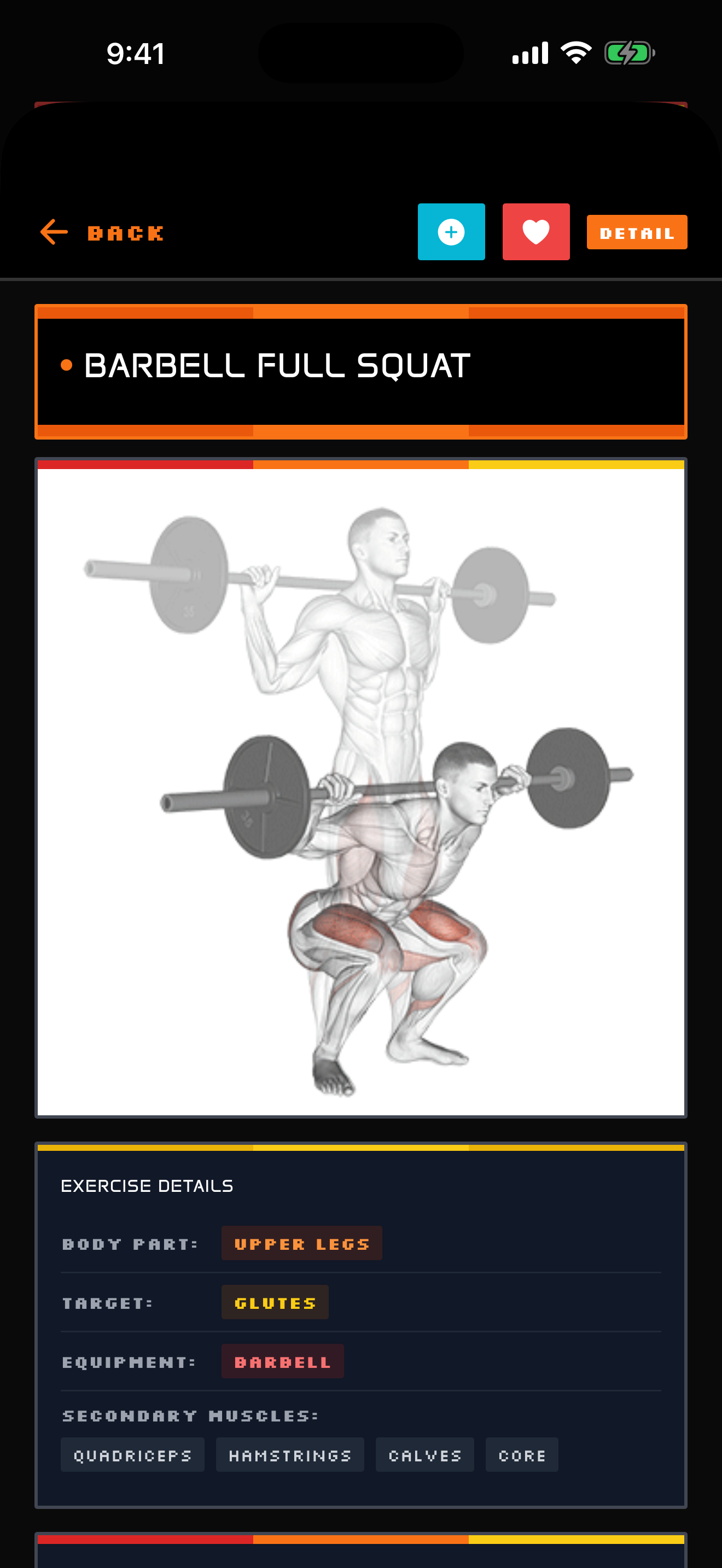 Stacco App Exercise Animation